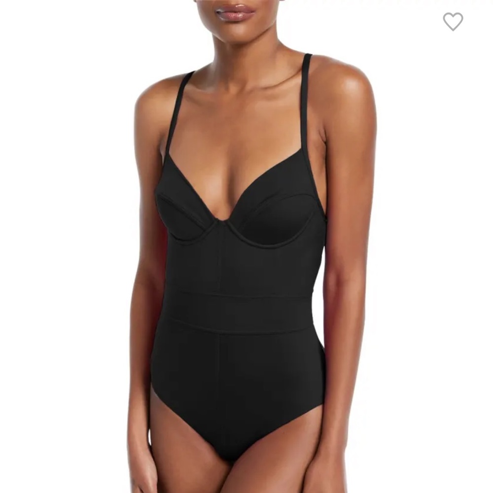 Proenza Schouler Black One-Piece Swim Suit, New with Tags